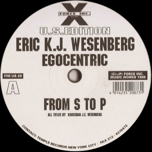 Krischan Jan-Eric Wesenberg : Egocentric (12")