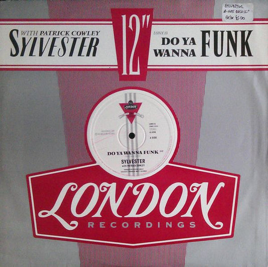 Sylvester With Patrick Cowley : Do Ya Wanna Funk (12", Single)