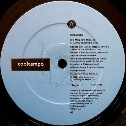 Chanelle : One Man (12")