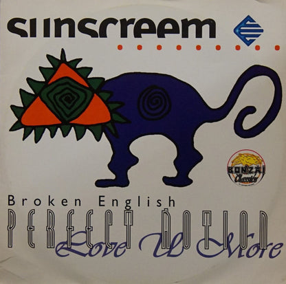 Sunscreem : Broken English / Perfect Motion / Love U More (12")