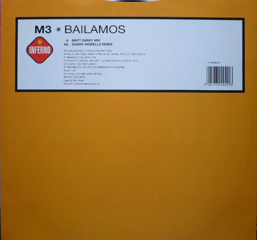 M3 : Bailamos (12")