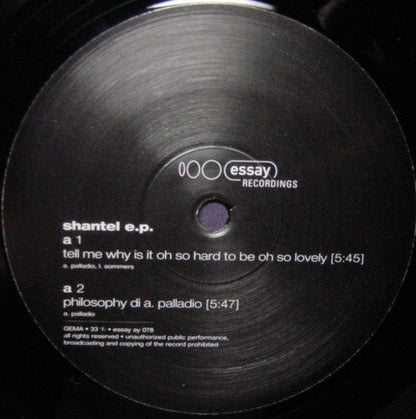Shantel : EP (12", EP)