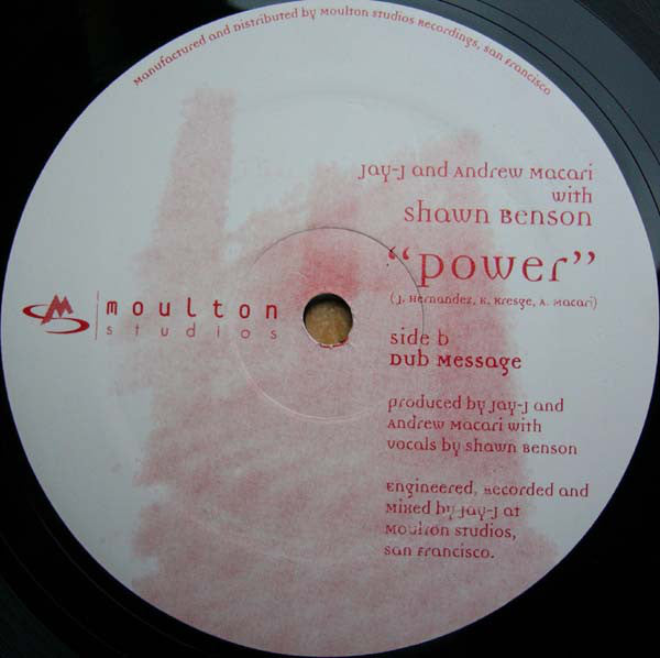 Jay-J & Andrew Macari* With Shawn Benson : Power (12")