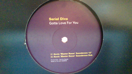 Serial Diva : Gotta Love For You (12", Promo)