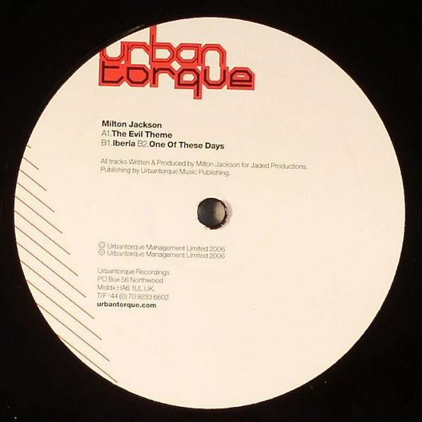 Milton Jackson : The Evil Theme EP (12", EP)