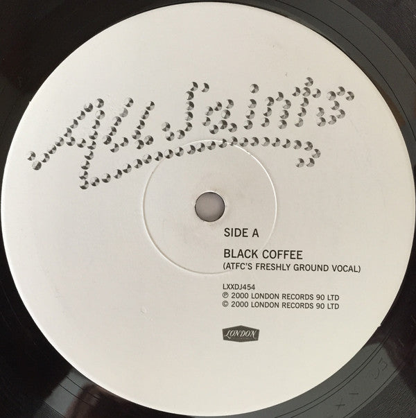 All Saints : Black Coffee (12", Promo)