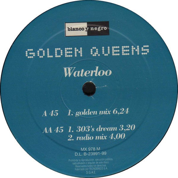 Golden Queens : Waterloo (12")