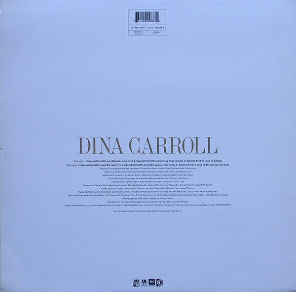Dina Carroll : Special Kind Of Love (12", Single)
