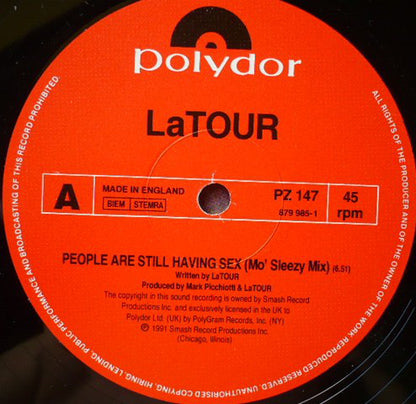 LaTour : People Are Still Having Sex (12")