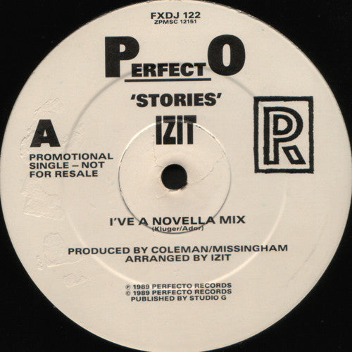 Izit : Stories (12", Promo)