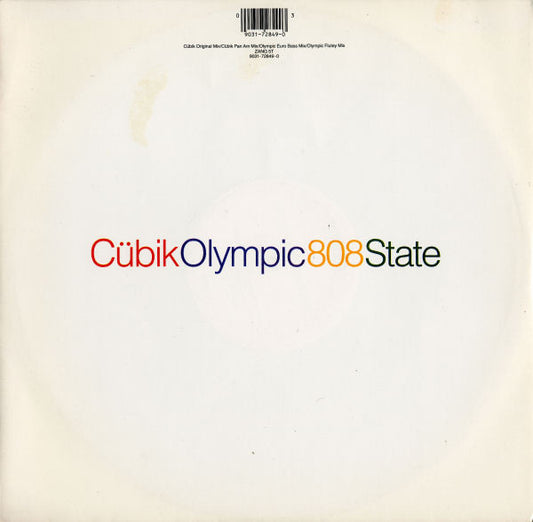 808 State : Cübik / Olympic (12", Single)