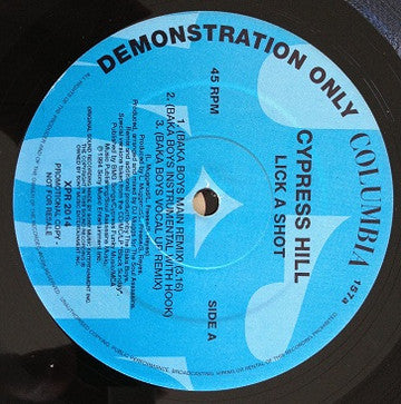 Cypress Hill : Lick A Shot (12", Promo)