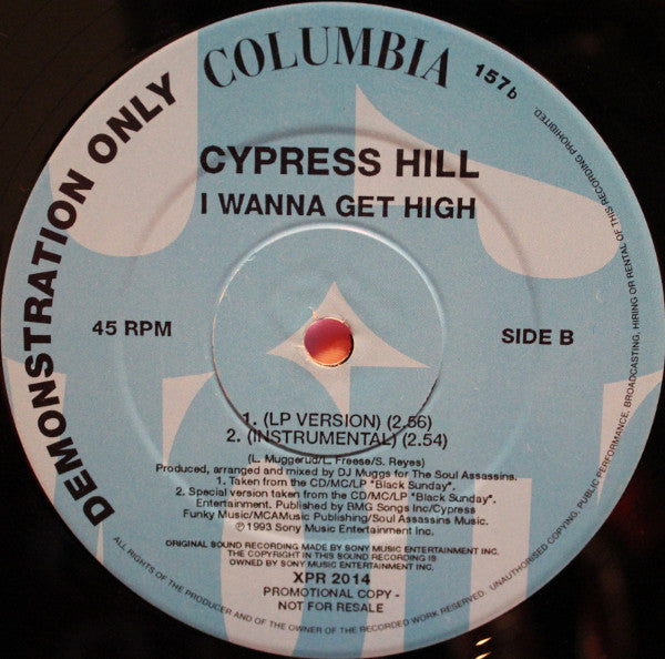 Cypress Hill : Lick A Shot (12", Promo)