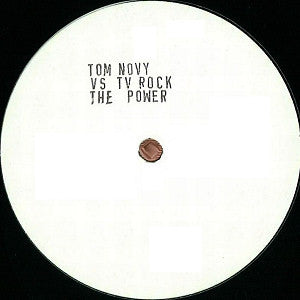 Tom Novy vs. TV Rock : The Power (12", S/Sided, Promo, W/Lbl, Sta)