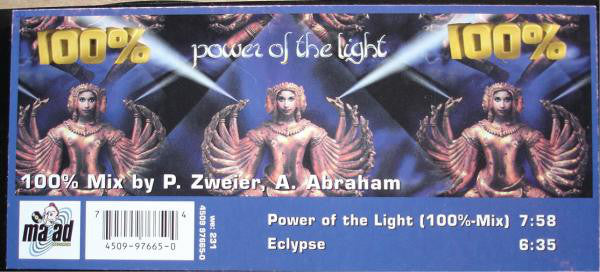 100% : Power Of The Light (12")