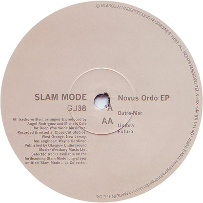 Slam Mode : Novus Ordo EP (12", EP)