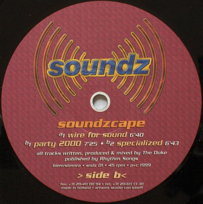 Soundzcape : Wire For Sound (12")