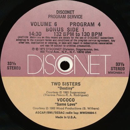 Various : Volume 6 Program 4 (2x12", P/Mixed)