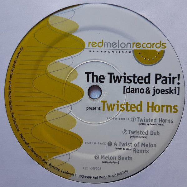 The Twisted Pair!* : Twisted Horns (12")