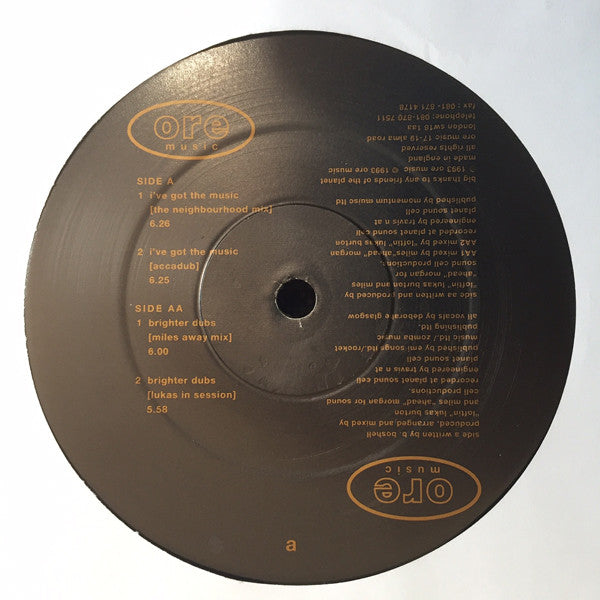 Mount Rushmore : I've Got The Music (12")