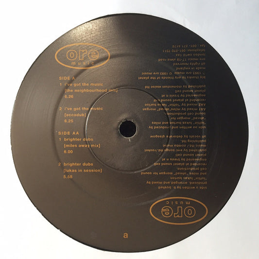 Mount Rushmore : I've Got The Music (12")