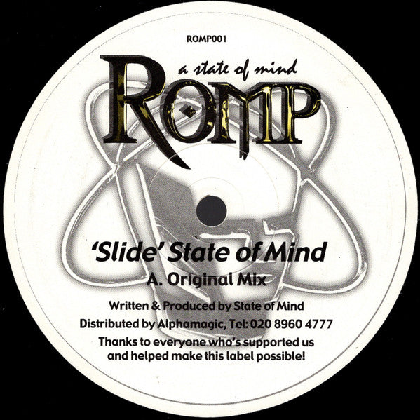 State Of Mind (3) : Slide (12")