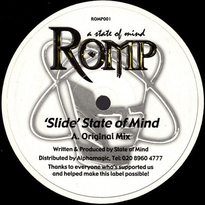 State Of Mind (3) : Slide (12")