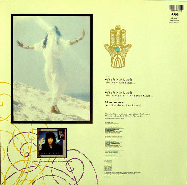 Ofra Haza : Wish Me Luck (12")