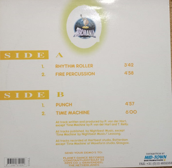 Tecmania Rebel : Rhythm Roller (12")