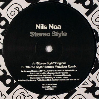 Nils Noa : Stereo Style (12")