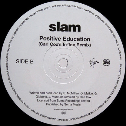Slam : Positive Education (12", Promo)