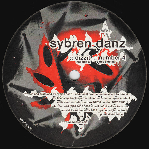 Sybren Danz : Dizzit / Number 4 (12")