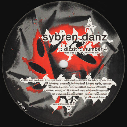 Sybren Danz : Dizzit / Number 4 (12")