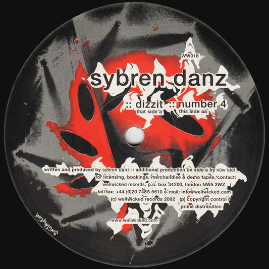 Sybren Danz : Dizzit / Number 4 (12")