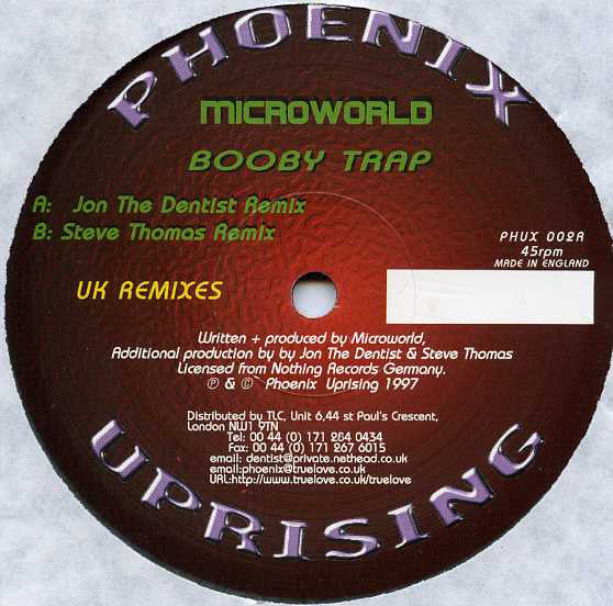 MicroWorld : Booby Trap (Remixes) (12")