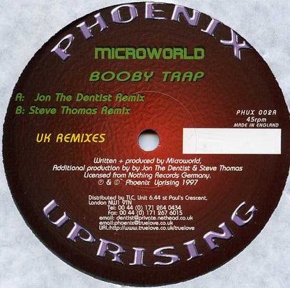 MicroWorld : Booby Trap (Remixes) (12")