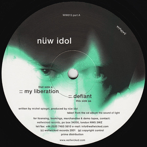 Nüw Idol : My Liberation / Defiant (12", Single)