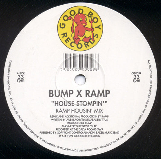 Bump : House Stompin' (Bump x Ramp) (12")