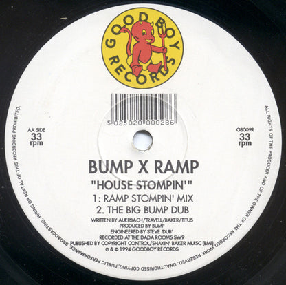 Bump : House Stompin' (Bump x Ramp) (12")
