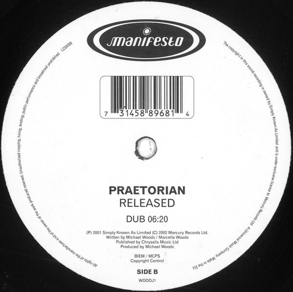 Praetorian : Released (12")
