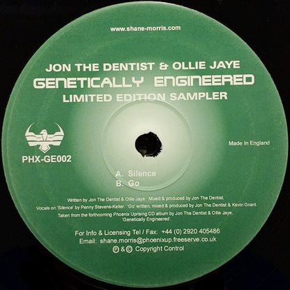 Jon The Dentist & Ollie Jaye : Genetically Engineered Disc 2 (12", Ltd, Smplr)