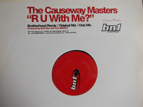 The Causeway Masters : R U With Me? (12", W/Lbl)