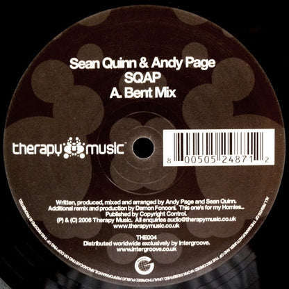 Sean Quinn & Andy Page : SQAP (12")