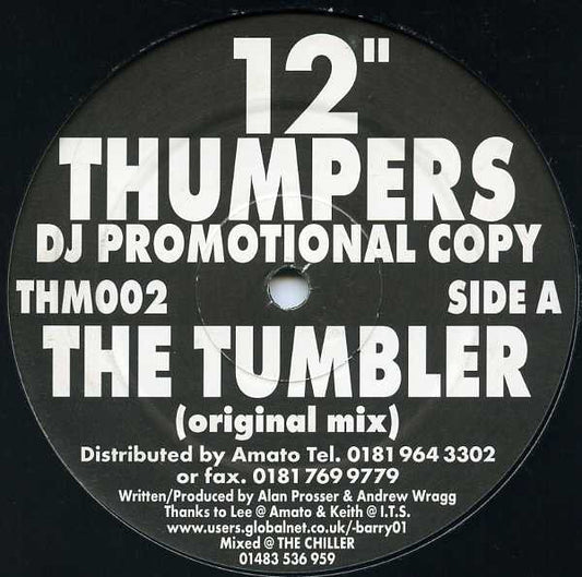 12 Inch Thumpers : The Tumbler (12", Promo)