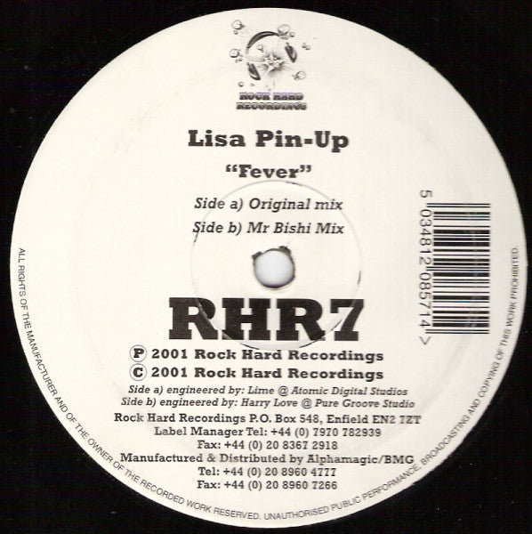 Lisa Pin-Up : Fever (12")