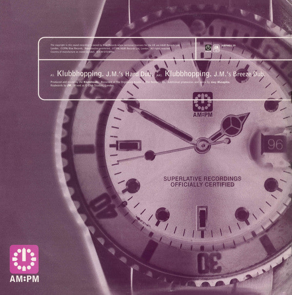 Klubbheads : Klubbhopping (Joey Musaphia Mixes) (12", Promo)