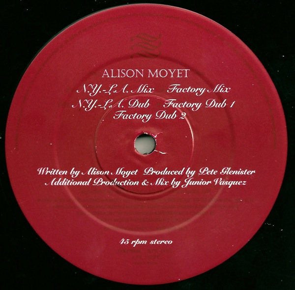 Alison Moyet : Ode To Boy (12", Promo)