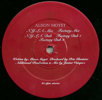 Alison Moyet : Ode To Boy (12", Promo)