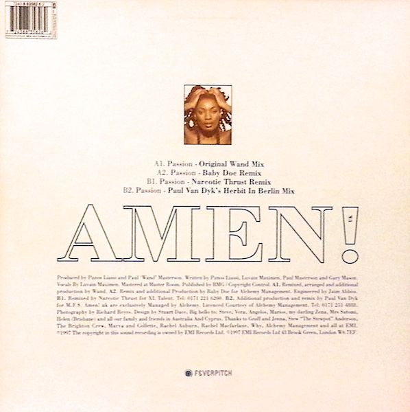 Amen! UK : Passion (12")