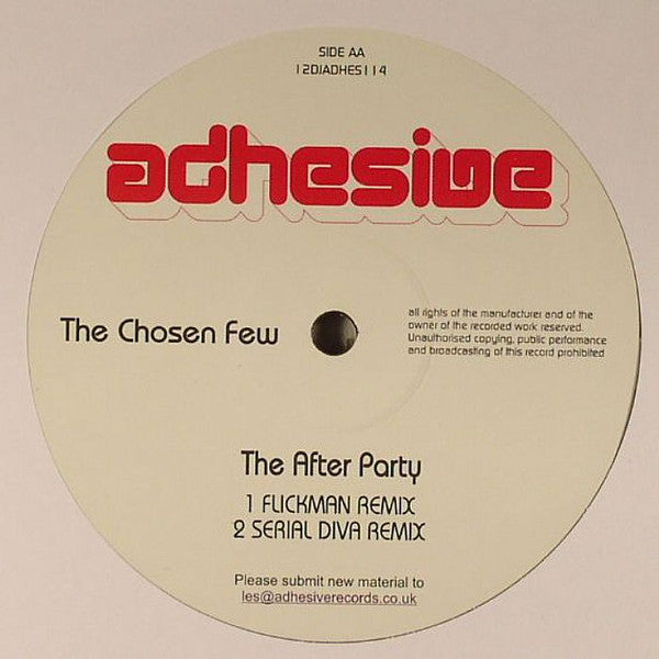 The Chosen Few (2) : The After Party (12")